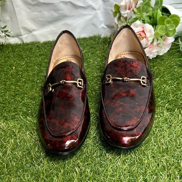 SAM EDELMAN WOMEN Loraine Bit Loafers $150 Size 9.5 Color: Coffee Multi NEW
