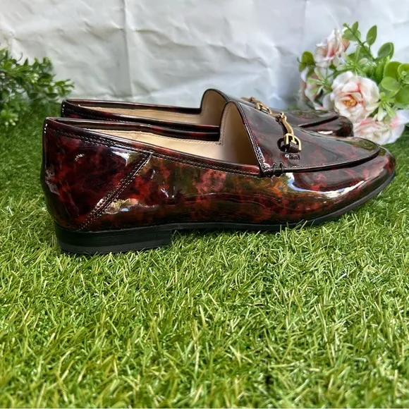 SAM EDELMAN WOMEN Loraine Bit Loafers $150 Size 9.5 Color: Coffee Multi NEW