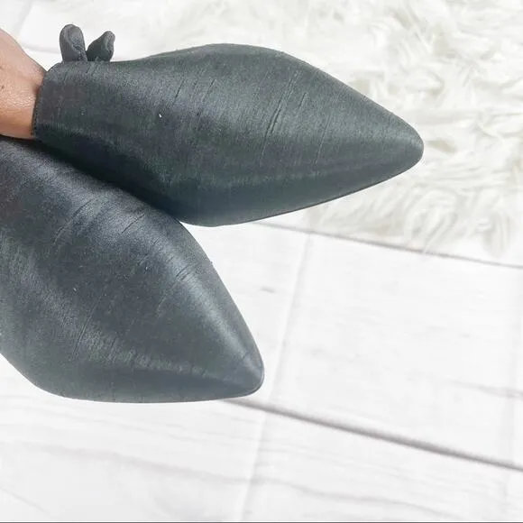 Sam Edelman Women's Rivers Mule Sling back Pointed Toe Flat in Black Size 7.5
