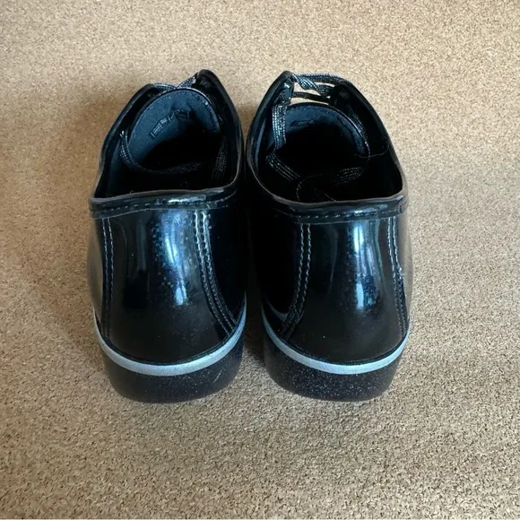SAS  Bounce Lace Up Genuine Carnival Black Moccasin  Size 7.5