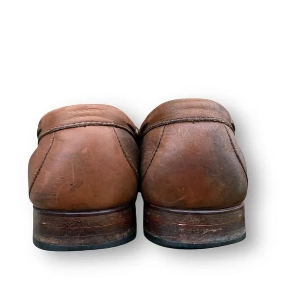 SAS Genuine Handsewn Slip On Kilte Tassel Loafers Cordovan Men's Size 11.5 USA