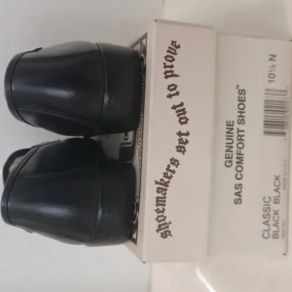 SAS NIB, Women's Black Loafers. Sz 10.5 N.