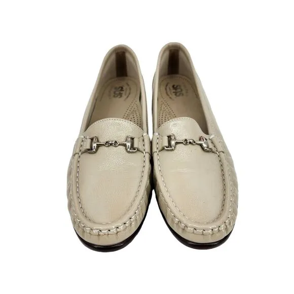 SAS Tripad Comfort Cushioned Foot Bed Metro Loafers Taupe Women's Size 9