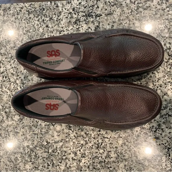 SAS Tripad Comfort Men Sz 14 Loafers brown