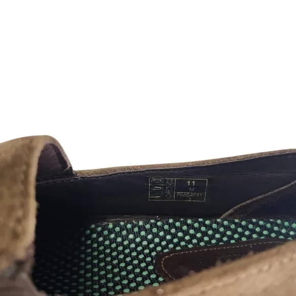 SAS Weekender Brown Suede Leather Slip Loafers