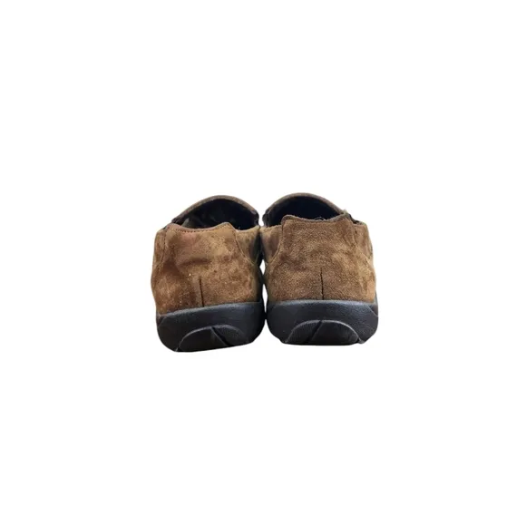 SAS Weekender Brown Suede Leather Slip Loafers