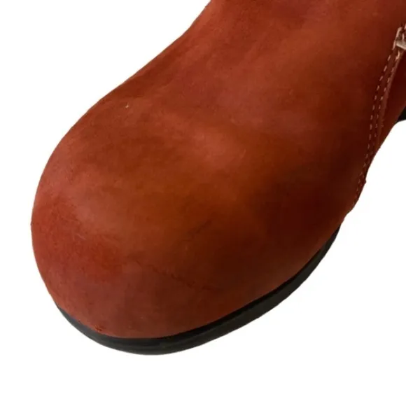 Saute Mouton Canada Chaussures Shearling Lined Suede Ankle Boots EU 39 US 8.5
