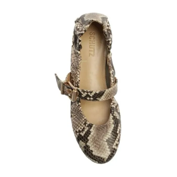 SCHUTZ Leather Flats