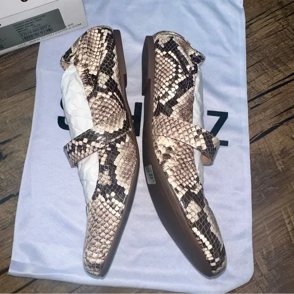SCHUTZ Leather Flats