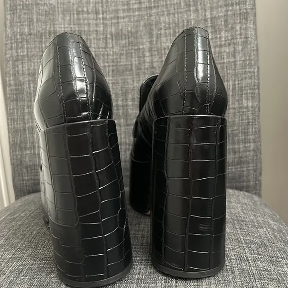 SCHUTZ Viola High Heel Platform Loafers