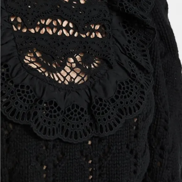Sea Patrizia Lace Combo Sweater