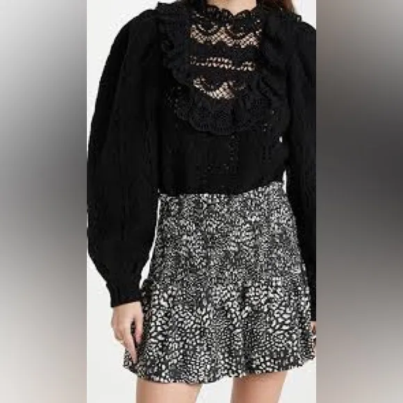 Sea Patrizia Lace Combo Sweater
