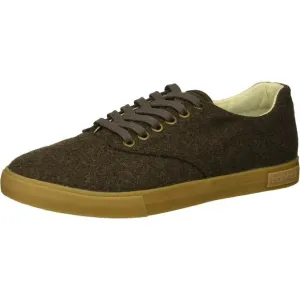 Seavees Hermosa Plimsoll Grayers Sneakers Wool Flannel Low Top Casual Gray 10.5