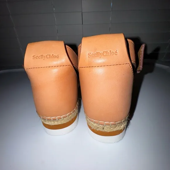 See by Chloe Glyn canvas Espadrille  flats 41=11