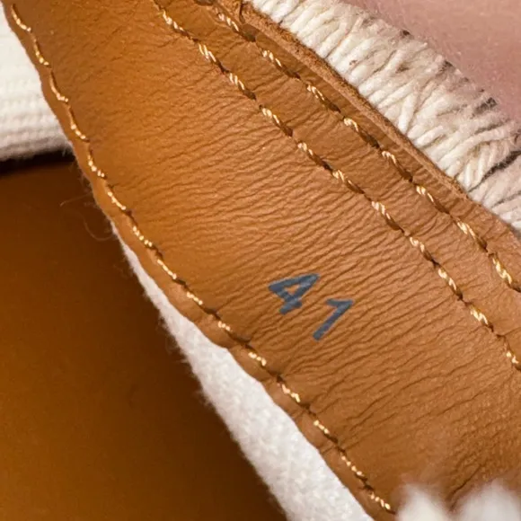 See by Chloe Glyn canvas Espadrille  flats 41=11