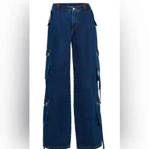 SER.O.YA Joss Cargo Jean Size 25 Deep Sea (Retail: $348)