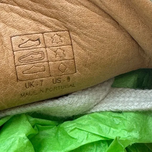 Sezane Jack Cream Off-White Leather Trainers‎ Fashion Sneakers