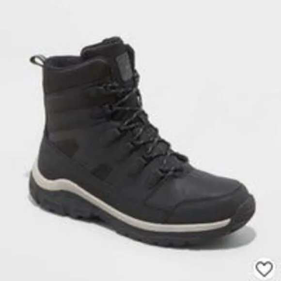 Size 10- Men's Rowan Snow Waterproof Winter Boots - All in Motion