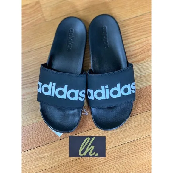 Size 12 Adidas Adilette Comfort Slide &quot;Black&quot;