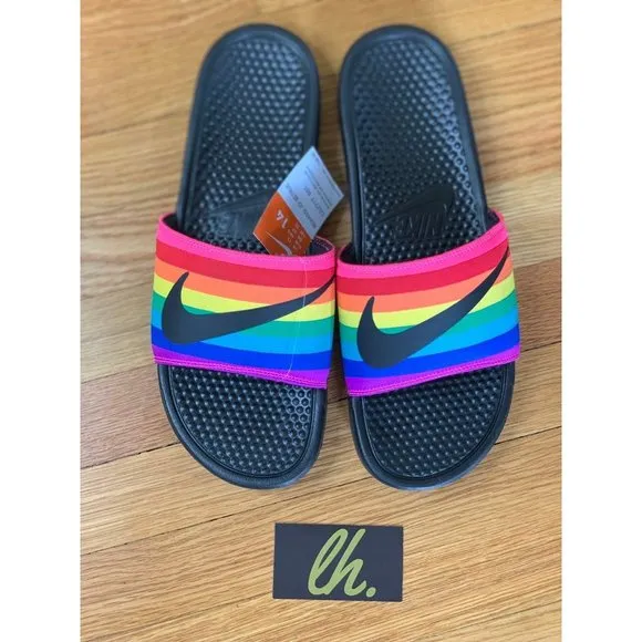 Size 14 Nike Benassi JDI Slides &quot;Be True&quot;