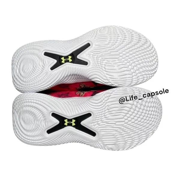 Size 5Y Under Armour Curry Flow 10 GS Butterfly Big Kid Pink 3026296-600 7 Wns