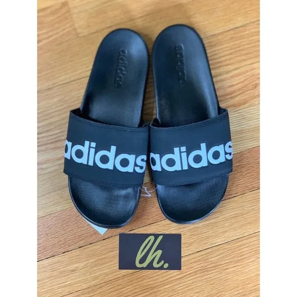 Size 8 Adidas Adilette Comfort Slide &quot;Black&quot;