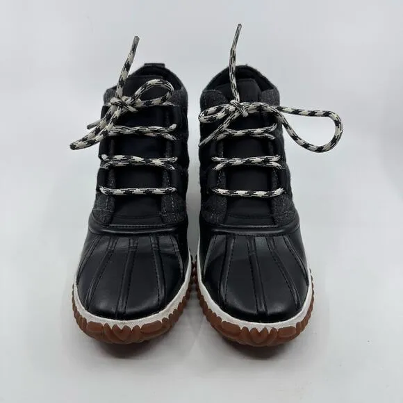 Skechers Jagged Pond Moodspace Shoe WMNS US6 Lace Up Gray Duck Boots 167321 EU36
