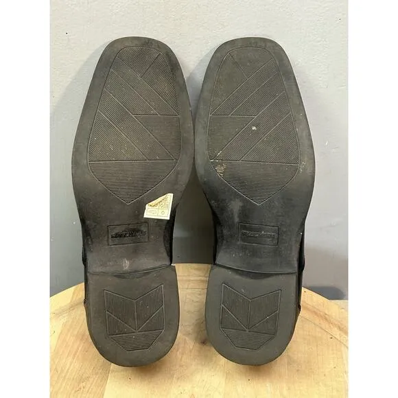 Skechers Memory Foam Slip On Loafers 64214 Mens size 10 Black Comfort