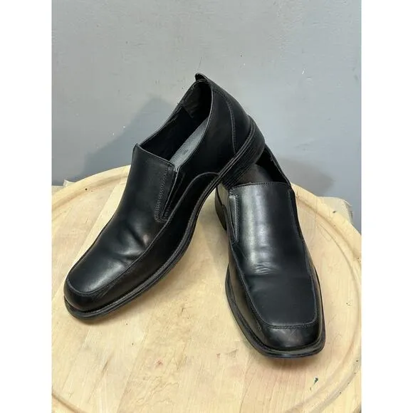 Skechers Memory Foam Slip On Loafers 64214 Mens size 10 Black Comfort