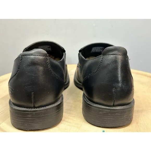 Skechers Memory Foam Slip On Loafers 64214 Mens size 10 Black Comfort