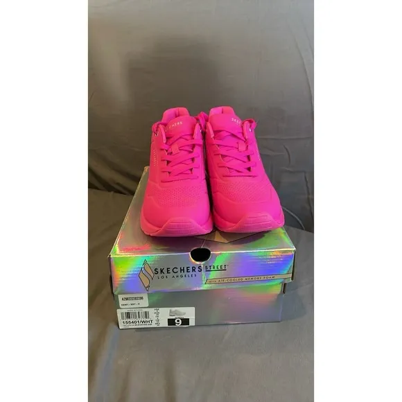 Skechers Million Air Elevated Air Pink Women's Size 9.5 Sneakers