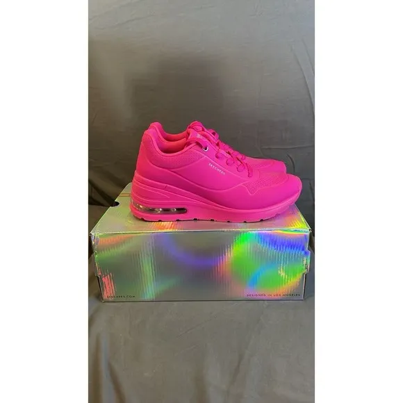 Skechers Million Air Elevated Air Pink Women's Size 9.5 Sneakers