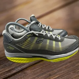Skechers Shape Ups Resistance Gray Chunky Heel Sneakers for Women, Size 9.