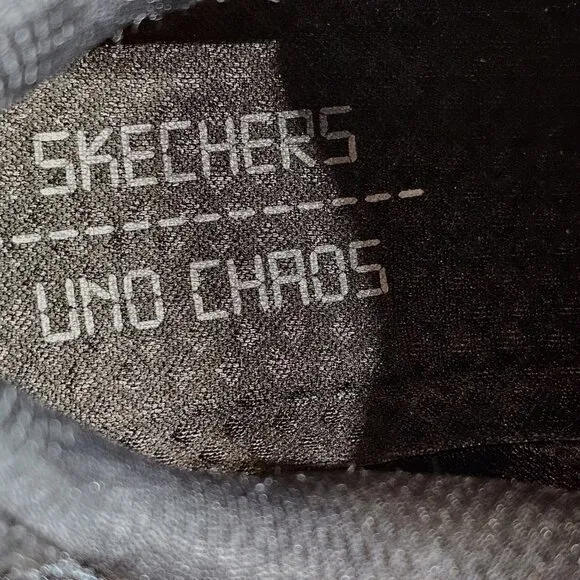 Skechers Uno Chaos Sage Sneakers Black 177935 - Women's Size 9