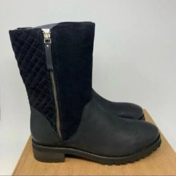 Softwalk Mansfield Women’s Leather Black Boots