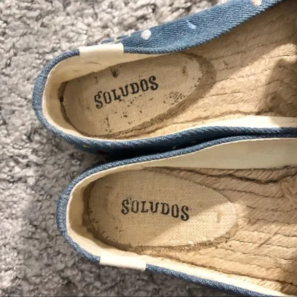 Soludos Paint Splatter Espadrilles