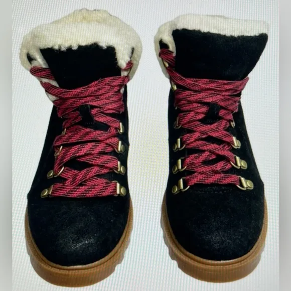 SOREL Ainsley Conquest Weatherproof Shearling Lined Cold Weather Boots