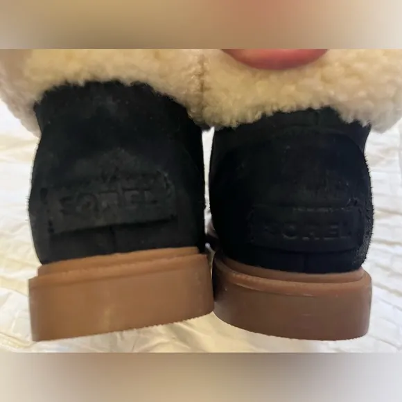 SOREL Ainsley Conquest Weatherproof Shearling Lined Cold Weather Boots