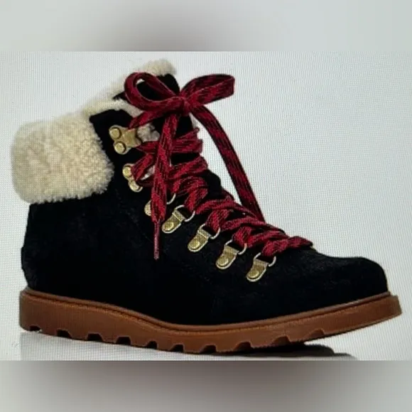 SOREL Ainsley Conquest Weatherproof Shearling Lined Cold Weather Boots