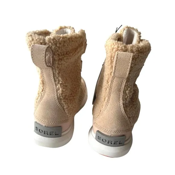 Sorel Boots Explorer II Joan Cozy Winter Boots, Faux Shearling, Waterproof