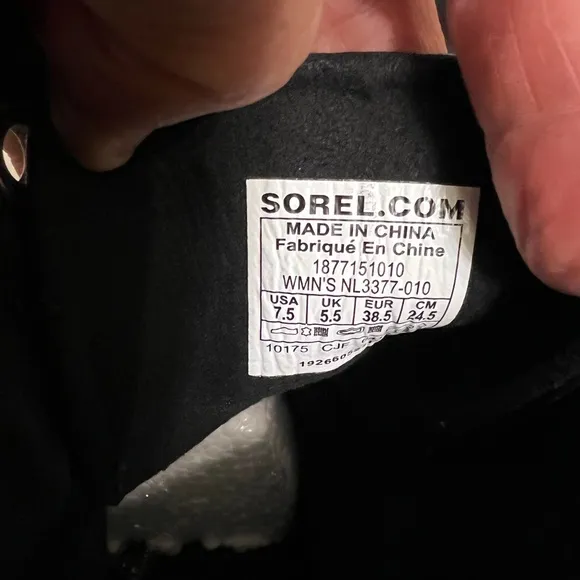 Sorel Buffalo Plaid Lexie Wedge Boots