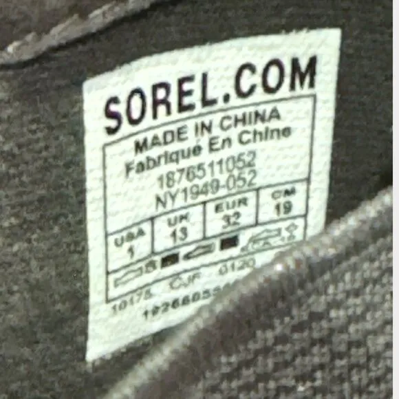 Sorel Joan of Arc II Chelsea Wedge Booties - Girls' Size 1