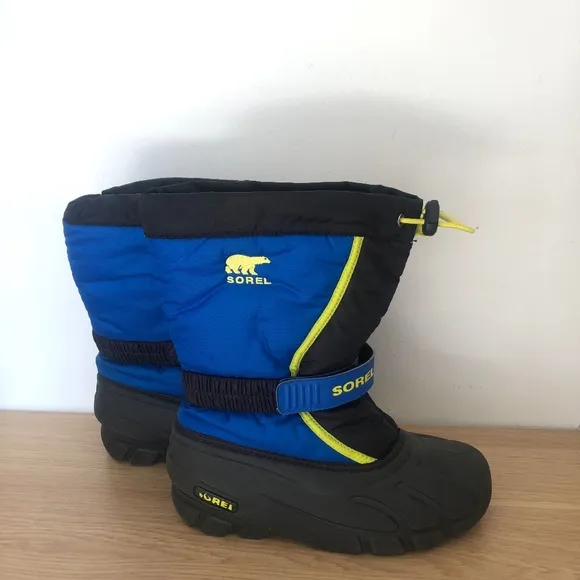 Sorel Kid's Flurry Padded Drawstring Weather Boots