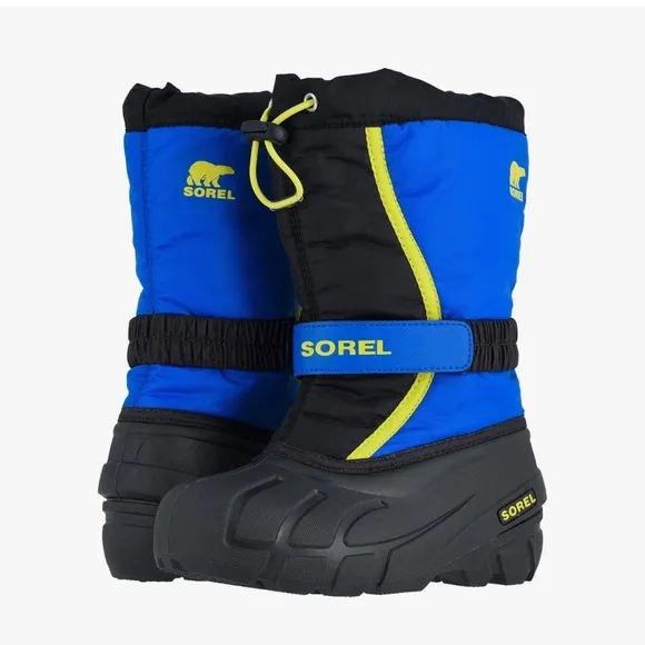 Sorel Kid's Flurry Padded Drawstring Weather Boots