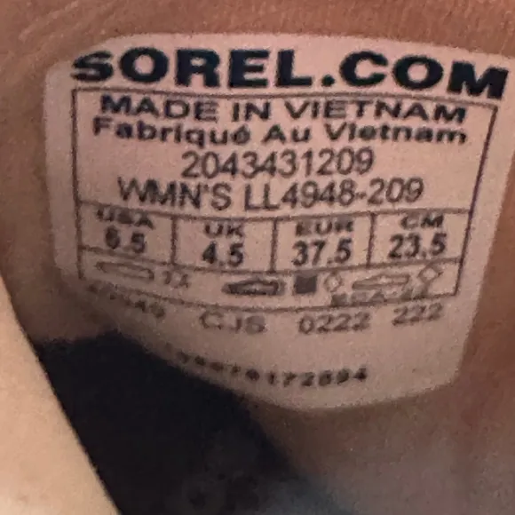 Sorel Lennox Lace Boot Womens 6.5 Camel Tan Suede Ankle Bootie‎ New