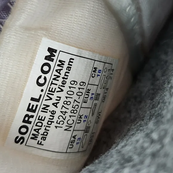 Sorel Purple Floral Winter Boots