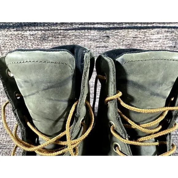 SOREL Rubber Boots Cheyenne II 2 Men’s Sz 8 NM2575-052 Waterproof Green
