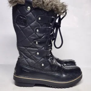 Sorel TOFINO II  Waterproof Lace up Quilted Winter Boots size 5
