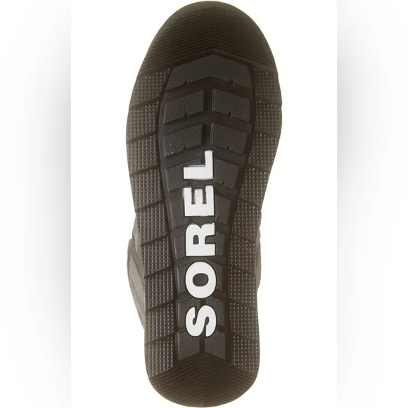 Sorel Women's 8 Quarry Dark Grey Gray Whitney II Lace Cold Weather Boots