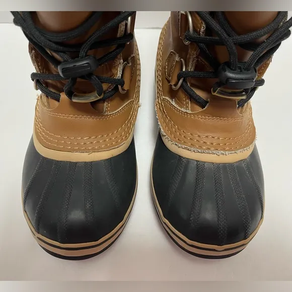Sorel Yoot Pac Tan Winter Snow Duck Boots Waterproof NY 1443-259 Youth Size 3